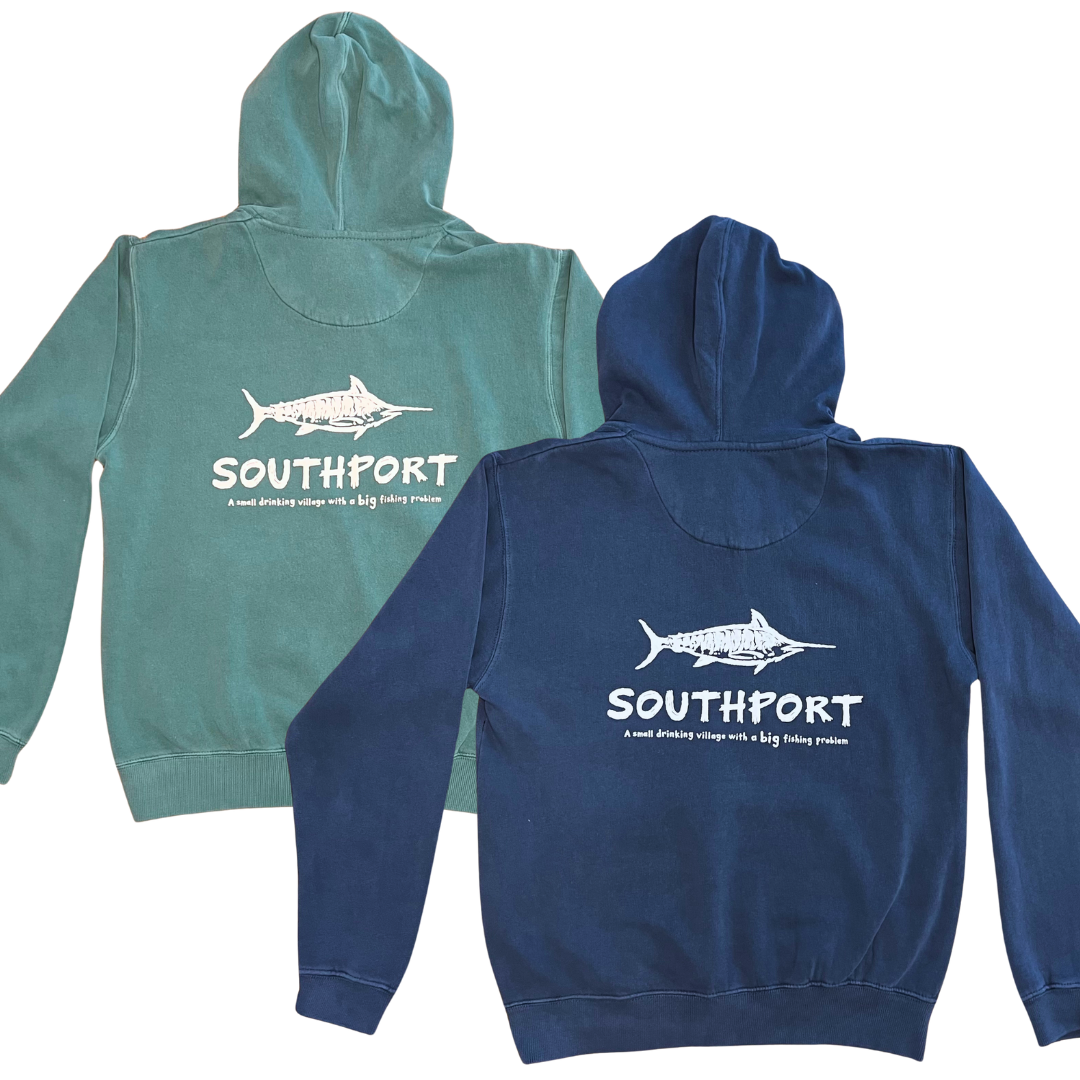 Southport Fishing Problem 1/4 Zip Sweatshirt - Ocean Outfitters